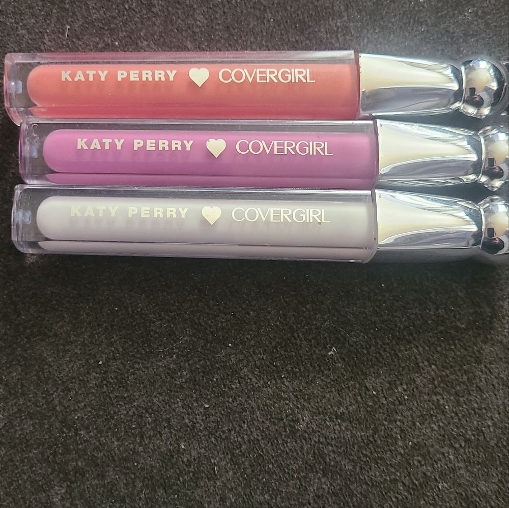 Katy perry covergirl lip gloss 3 qty hp🔥🔥🔥
